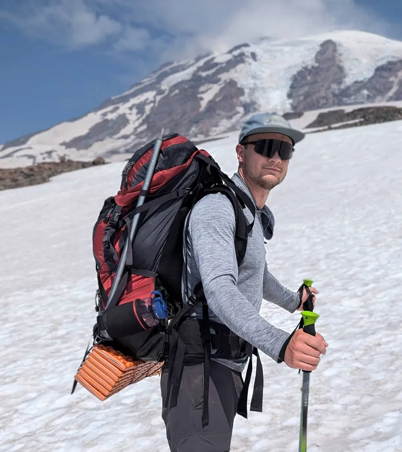 Paul Martin, the potter at Peak & Mantle, working at the wheel in his Sandpoint studio.