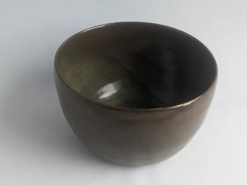 Old Moss Tilted Horizon Bowl