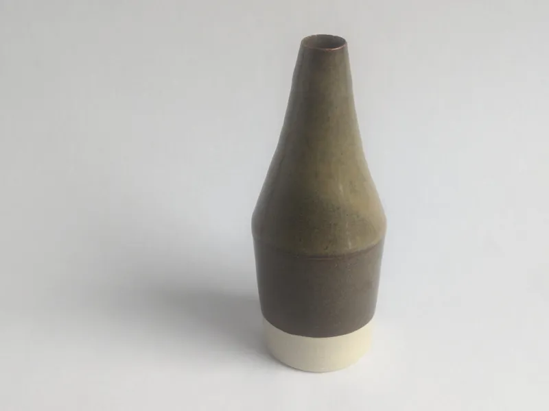 Riverbed Stone Cairn Vessel Oil Decanter